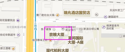京粮大厦地图